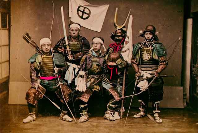 samurai military gear